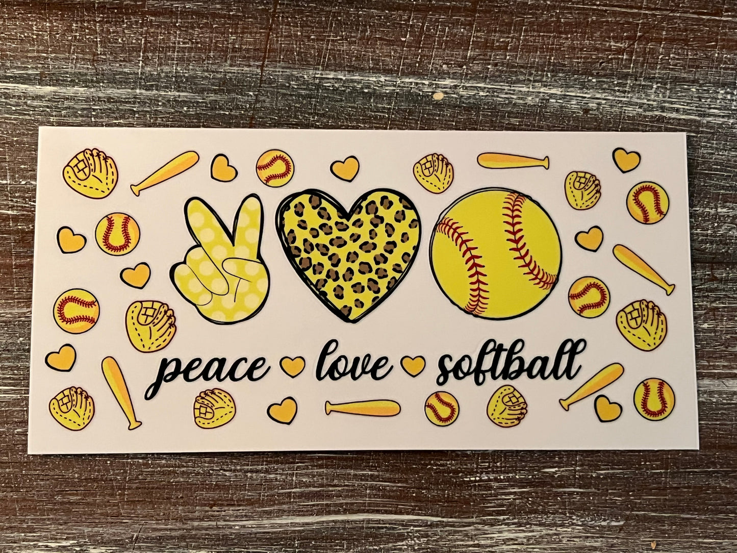 Peace, love, and softball