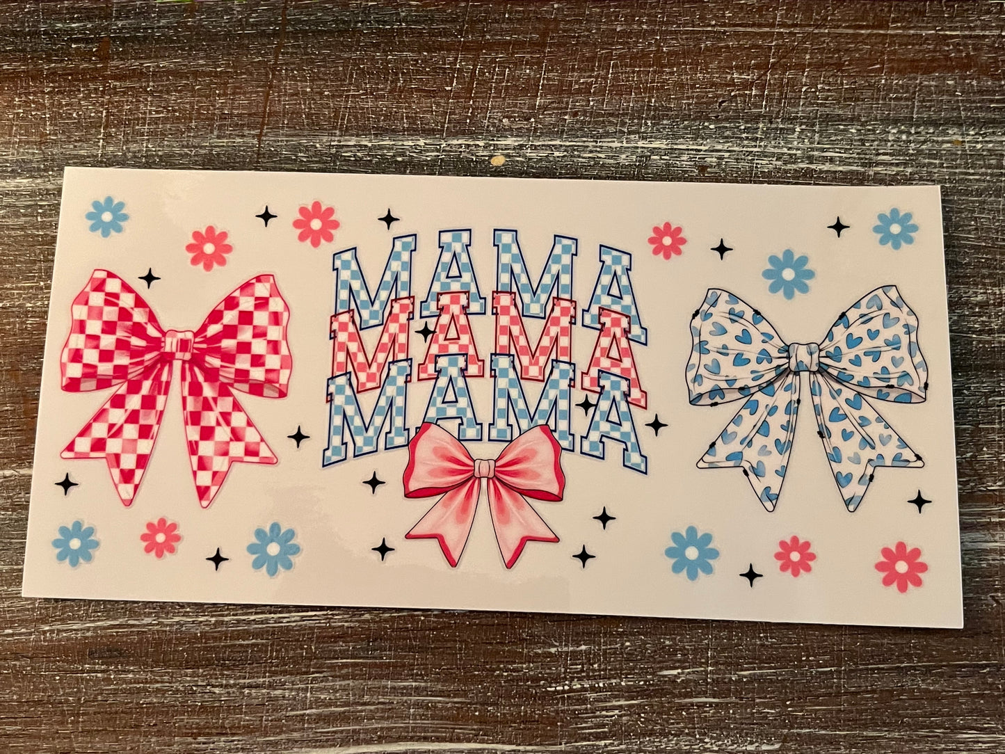 Mama checkered
