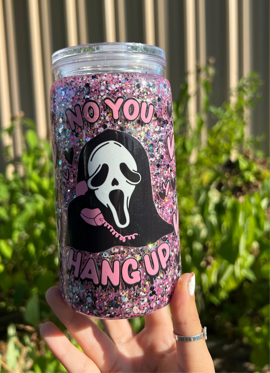 16oz snow globe tumbler