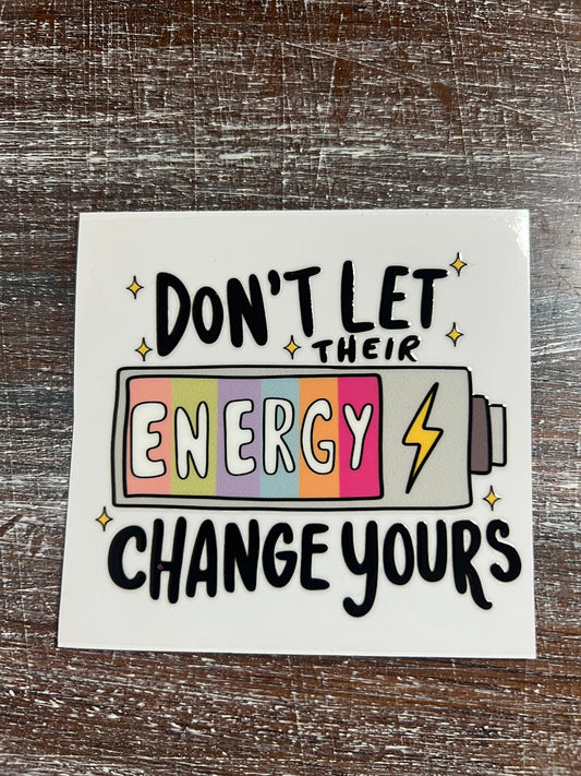 Energy decal