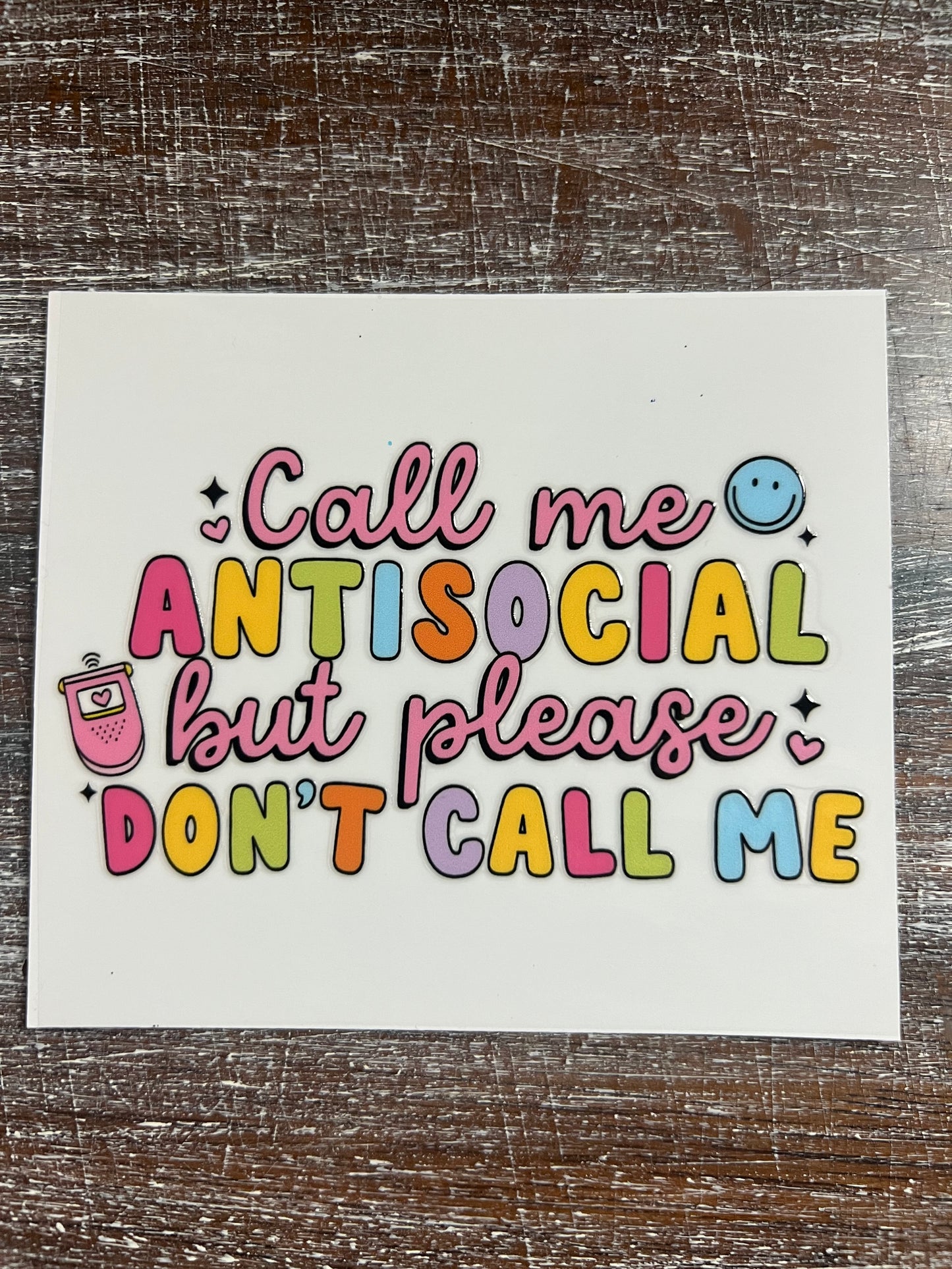 but please dont call me decal