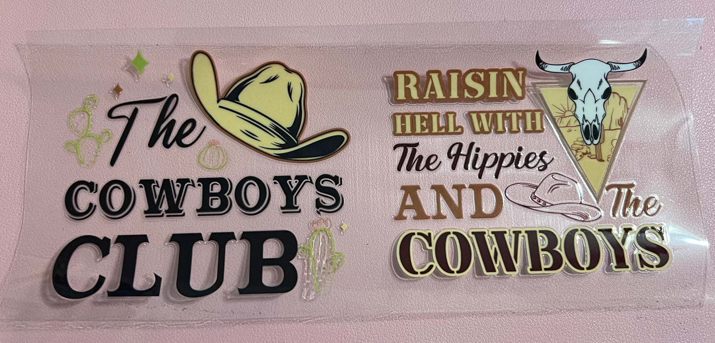 hippies and cowboys