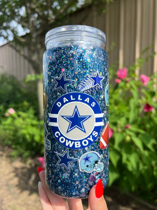 20oz snow globe tumbler