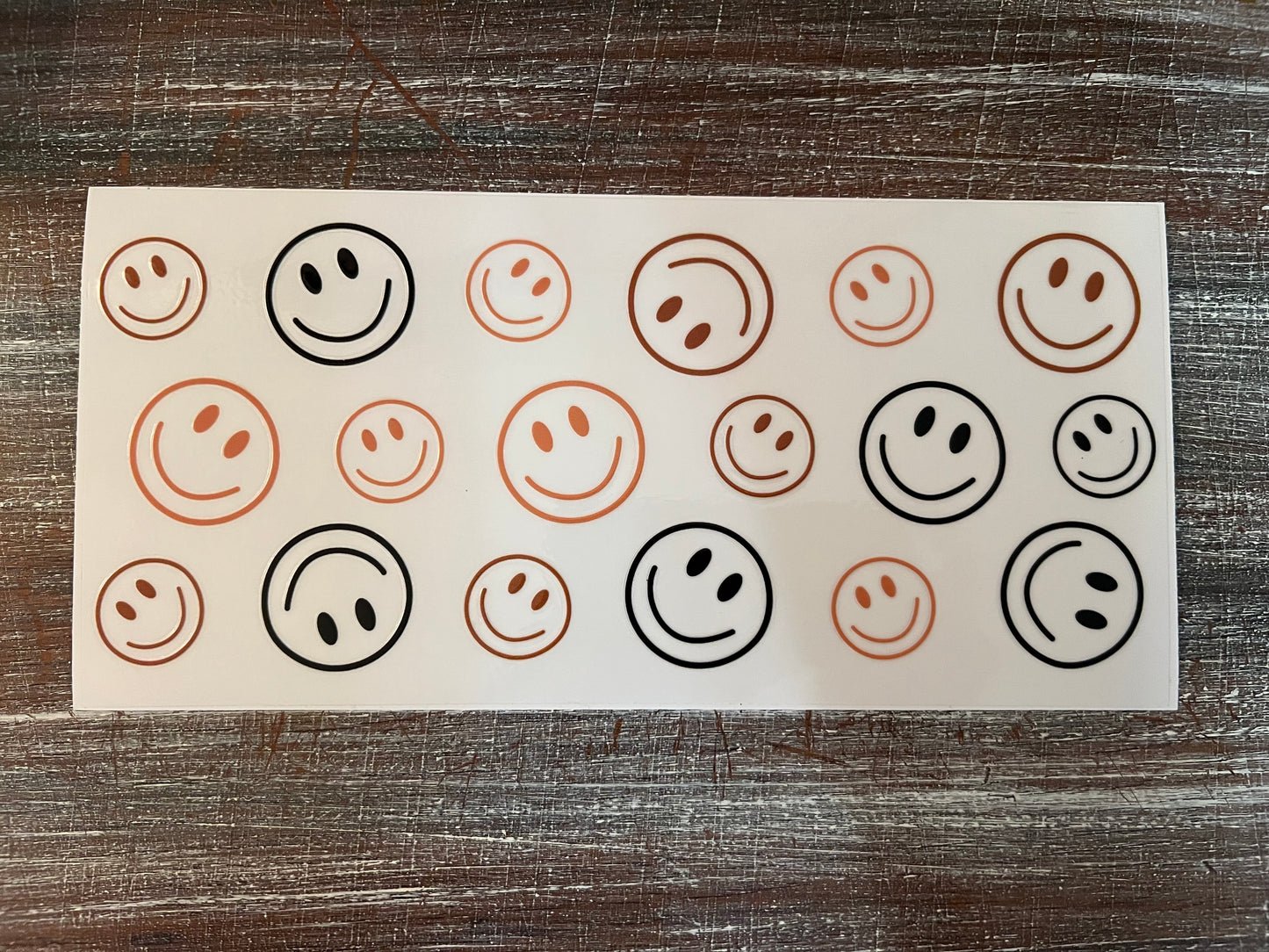 Earth tone smileys