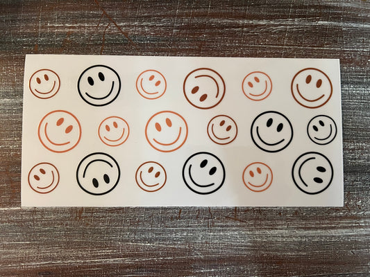 Earth tone smileys