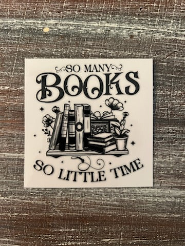 So many books